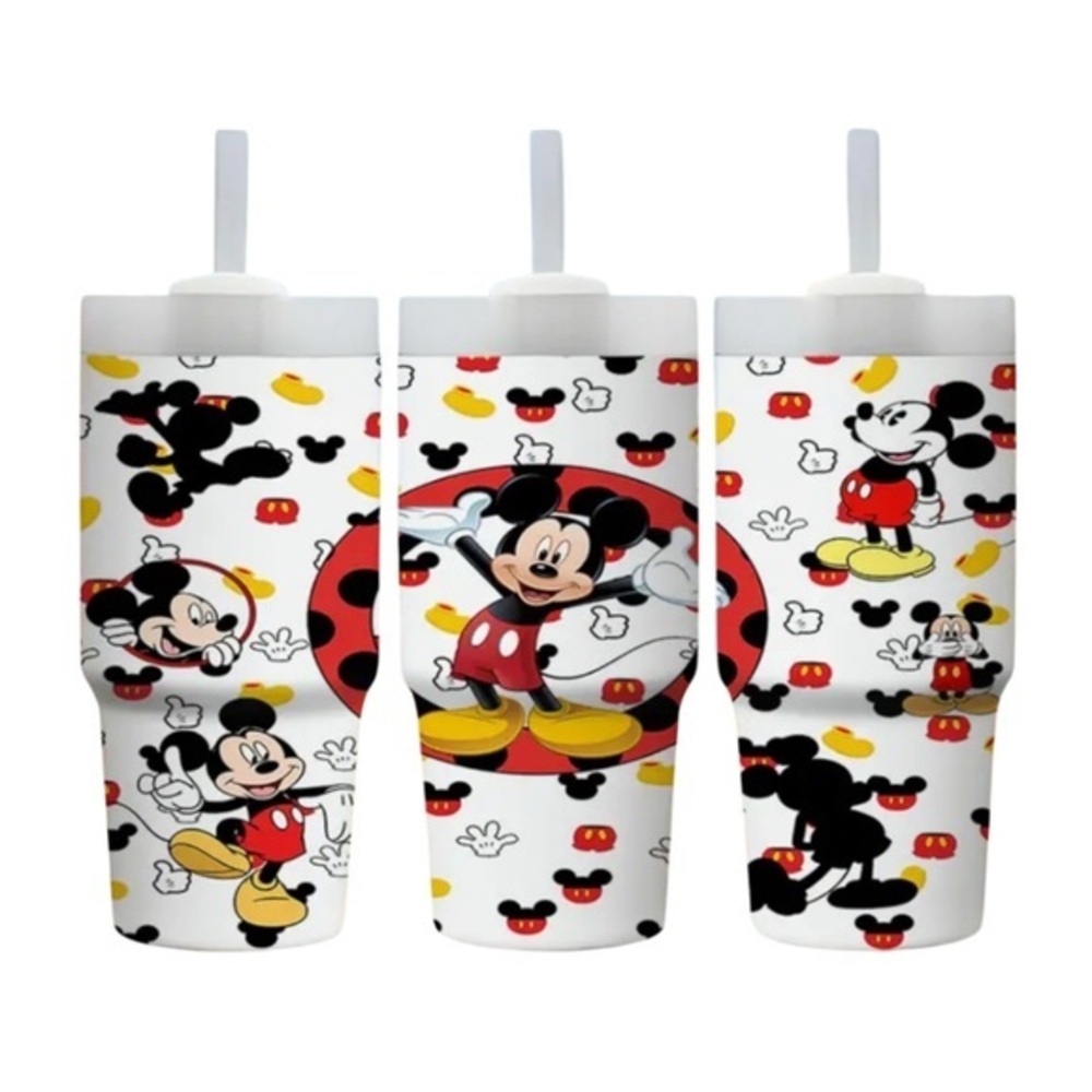Mickey Mouse Tumbler with Straw